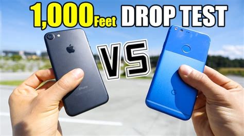 iphone 7 drop test 1000 feet|Google Pixel VS iPhone 7 In 1,000 Foot Drop Test .